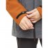 Bask Куртка штормовая женская VALENCY, серый меланж/терракотовый