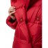Пальто женское пуховое Bask Leda -25С, рубиновый