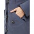 Пальто женское пуховое Bask Hatanga V3 -25С, серый темный