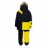 Bask Куртка для мальчика пуховая Hansen V2, черный/желтый