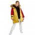 Bask Куртка для девочки пуховая SIRI V2, красный/желтый