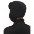 Bask шапка женская пуховая Swan, черный