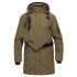 Пальто мужское утепленное Bask Roo-Egis -12С, темный хаки