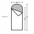 Спальник пуховый Bask Blanket Pro V2 XL 670Fp -28C 3544 ,хаки/темно-серый