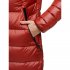 Легкое пальто женское пух Bask Vesta V2 -15 С, оранжевый темный
