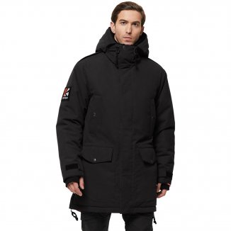 Изображение Теплая зимняя мужская куртка Yenisei V2, черный