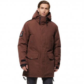 Изображение Теплая зимняя мужская куртка Yenisei V2, шоколадный