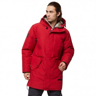 Изображение Куртка мужская пуховая Vorgol -35С, красный