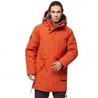 Изображение Куртка мужская пуховая Vorgol -35С, темно-оранжевый