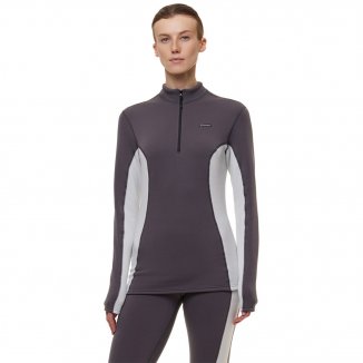 Изображение Термобелье верх T-Skin Lady Jacket V3, серый темынй/серый светлый