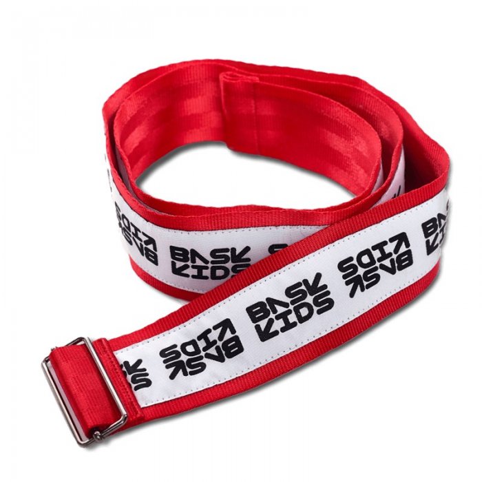Ремень текстильный детский Bask Belt, красный