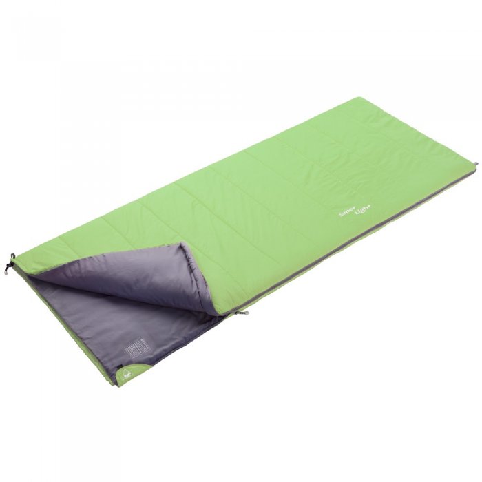 Спальник одеяло Bask Super Light +5C 5959, светло-зеленый