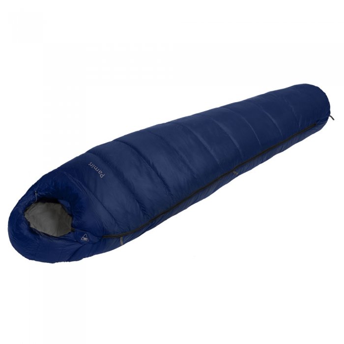 Спальный мешок пуховый Bask Pamirs 850 FP XL -30, синий/темно-серый