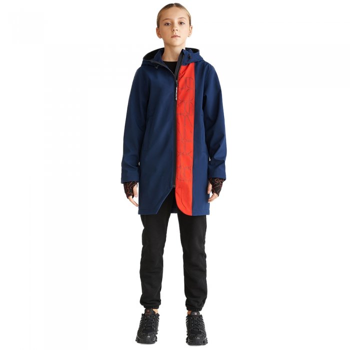 Bask Куртка Sft для девочки Molly, темно-синий/красный