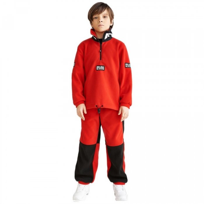 Bask куртка детская флис Cody, красный