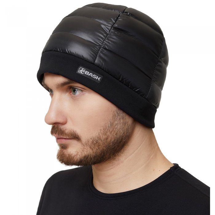 Шапка пуховая Bask Savior, черный