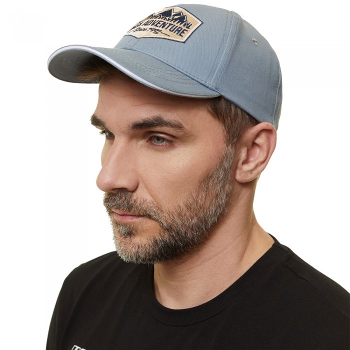 Bask Кепка бейсболка Sun Hat Adventure, серый
