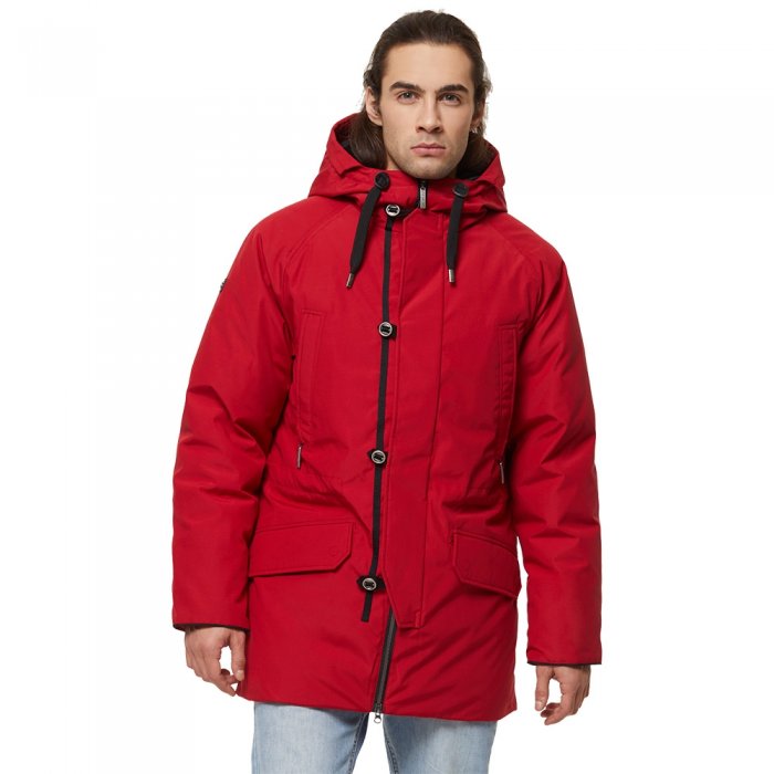 Куртка пуховая мужская Bask Meridian -25С, красный