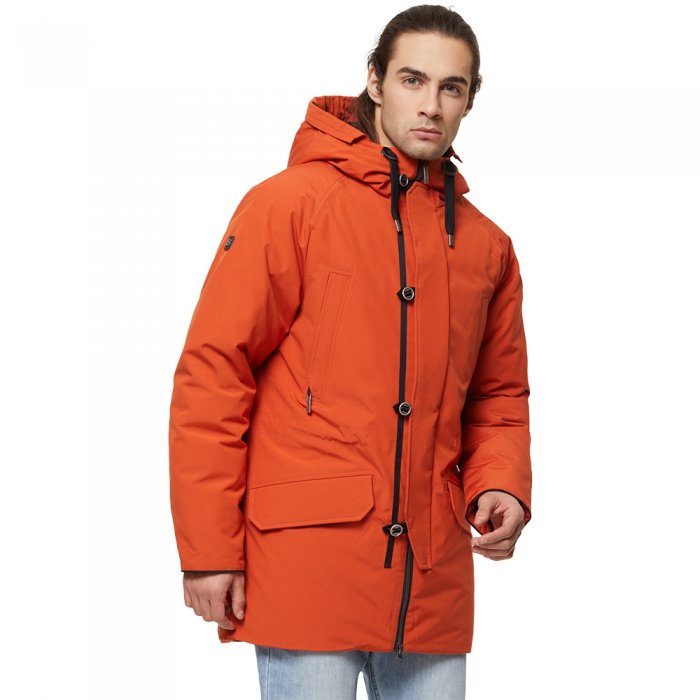 Куртка пуховая мужская Bask Meridian -25С, темно-оранжевый