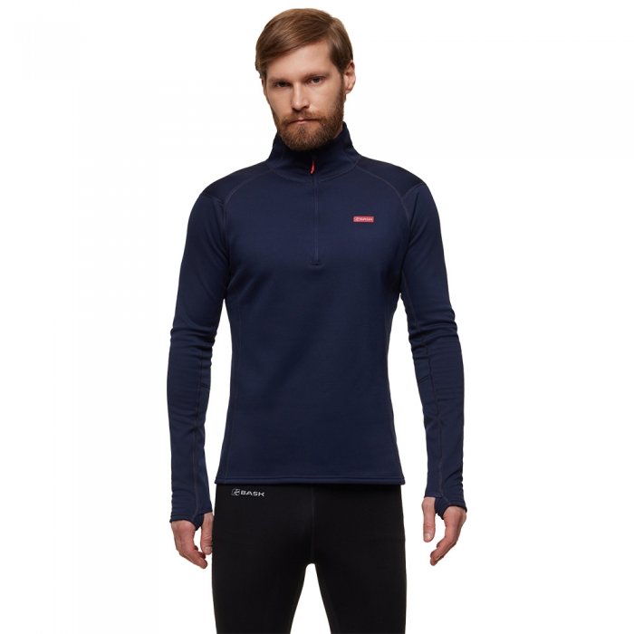Термобелье фуфайка Bask Richmond Jkt V2 1453V2, синий темный