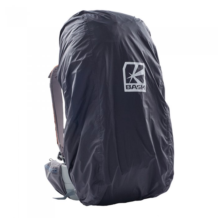 Непромокаемый чехол от дождя для рюкзака Bask Raincover M 5964, черный