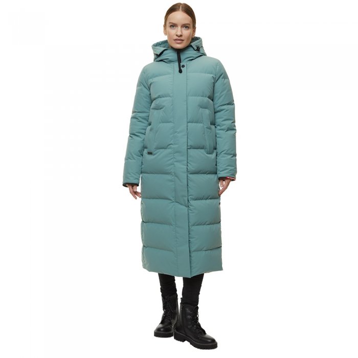 Пальто женское пуховое Bask Eureka -35С, мятный